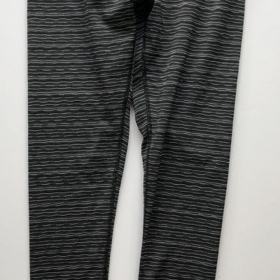 Women's Legging 90 Degree by Reflex Dance Yoga Running Black/Grey S Pre-Owned