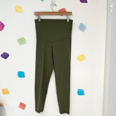 L Offline by Aerie Olive Green High Rise Ankle Leggings NWT