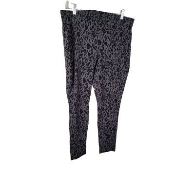 Torrid Cheetah Print Leggings Womens Size 2 Gray Black Casual Pull On  Pants BT3