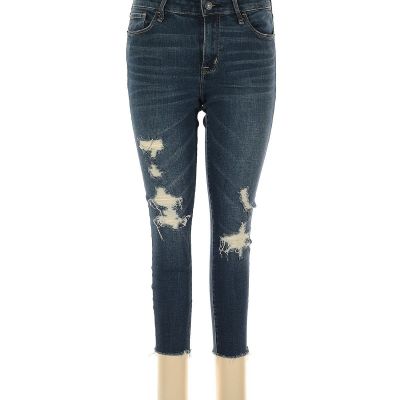 Abercrombie & Fitch Women Blue Jeggings 10