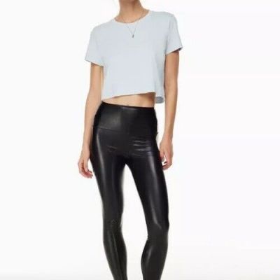 Aritzia Wilfred Free Daria Faux Leather High Leggings Size small