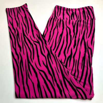 NEW LuLaRoe TC2 Leggings ZEBRA PINK Stripe TIGER Jungle Wild ANIMAL Kitten SEXY