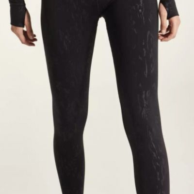 HALLE BERRY X SWEATY BETTY Size S Enya All Day High-Waisted Emboss Leggings