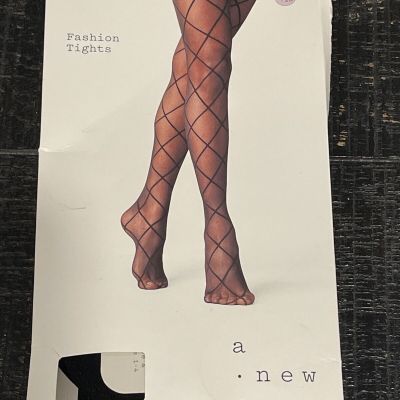 A New Day Fashion Tights Black New 1 Pair Size 1X/2X