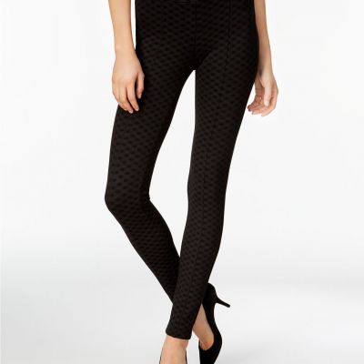 Style & Co. Seam-Front Legging,  Plaid Black, PM