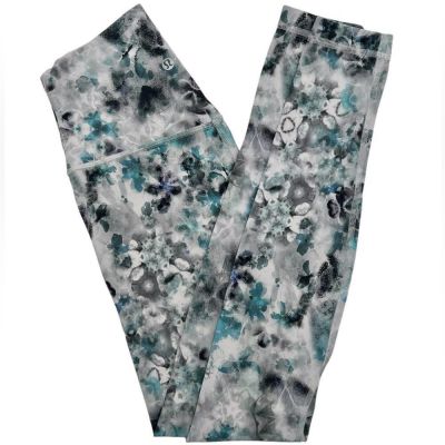 Women’s Lululemon Align High Rise Kaleidofloral Multi Nulu 25” Leggings Size 2