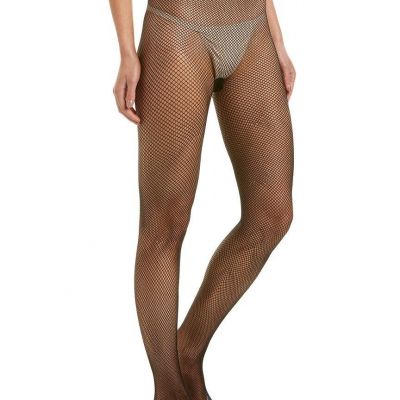 Natori Women's Fishnet Pantyhose, Black Size XL ESF17196