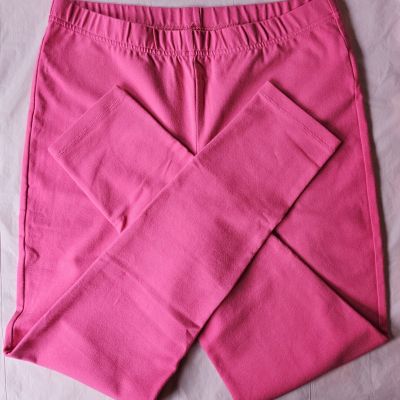 LANDS' END Pink Stretch Yoga Pants Leggings Size XL-16+