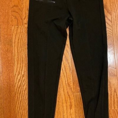 Connection 18 Women Black Leggings Pants Size S