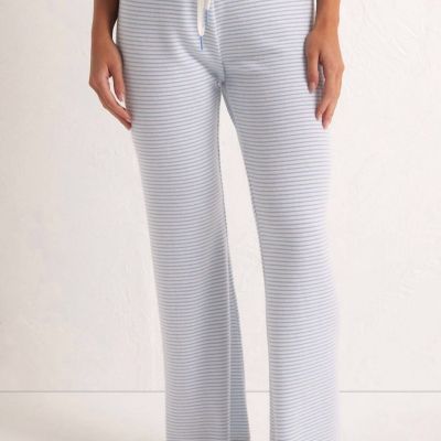 Z Supply in the clouds stripe pants in Blue Jay - size L