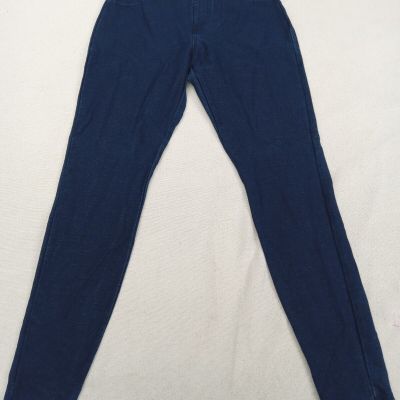 Women's High Waist Jeggings - A New Day Dark Blue XL