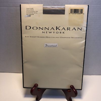 Donna Karan New York Just Sheer Hosiery Pantyhose Taupe Small Style 224