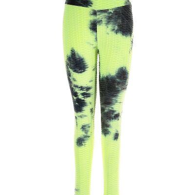 Assorted Brands Women Green Leggings M