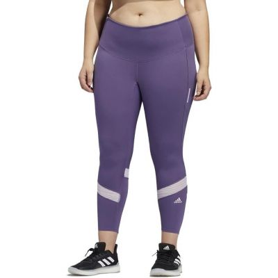 Adidas Women's How We Do Tight 78 Tech-Purple Purple Tint-Size 4XL-C8