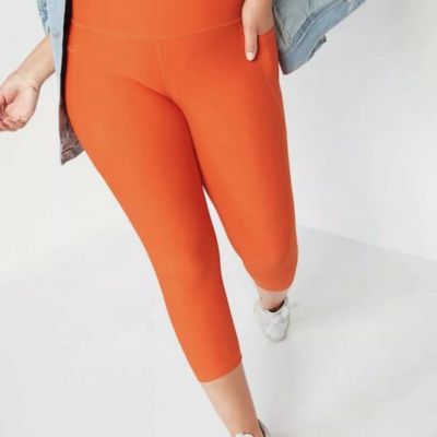 Old Navy Women's Size XS ~ High-Waisted PowerSoft Side-Pocket Crop Leggings $37