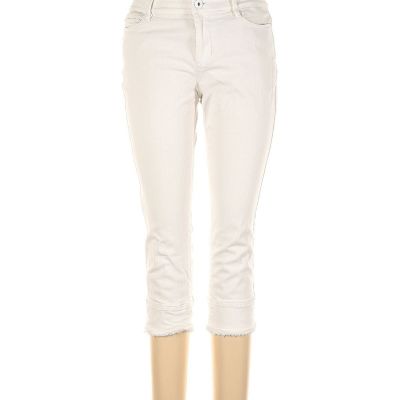 J.Jill Women Ivory Jeggings 10