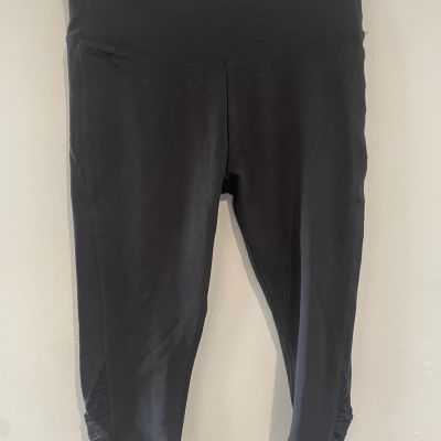 MARIKA Yoga Athletic Legging -NEW Black Core Fit Slimming RET$40 Womens Medium