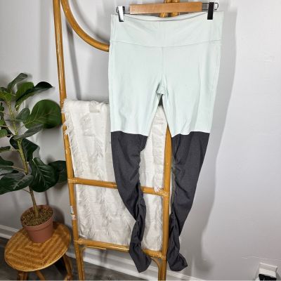 ALO Yoga Grey Mint Leggings sz L