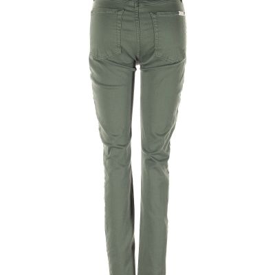 7 For All Mankind Women Green Jeggings 26W