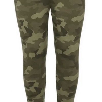 Sonoma plus size 3X short camouflage mid rise leggings