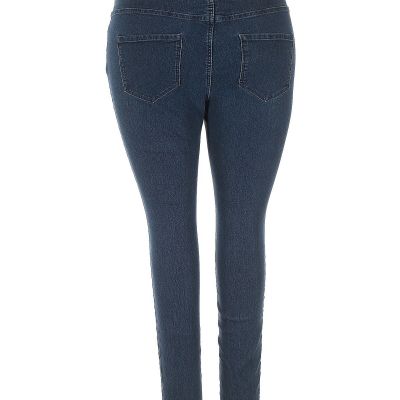 H&M Women Blue Jeggings 20 Plus