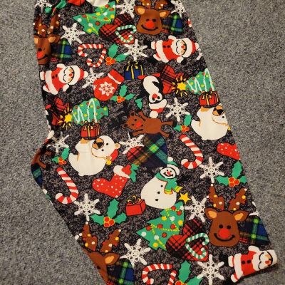 NO BOUNDARIES Christmas Leggings Juniors Size L 11/13