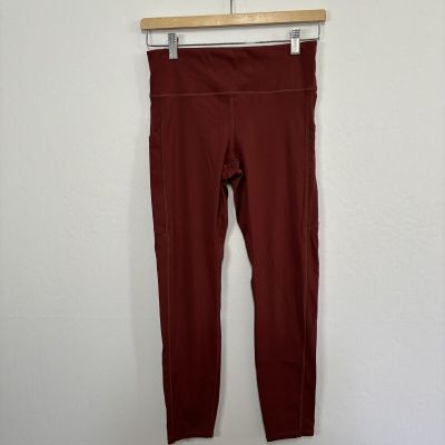 Vuori stride leggings Size XS dark red