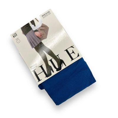 New Hue Womens Opaque Tights 1 Pair Pack Size 1 Imperial Blue New