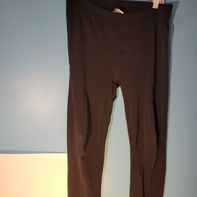 Connection 18 Womens Black Leggings XL