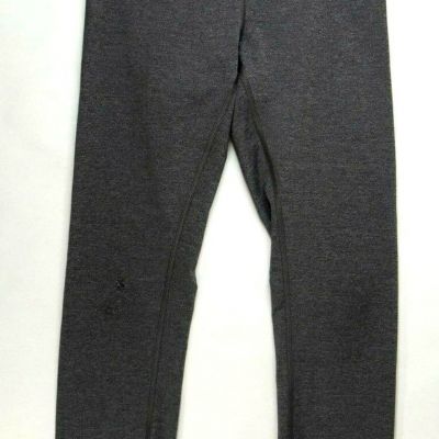 Lululemon Gray High Waisted Cropped Leggings Womens Size 6 ***Small Defect***