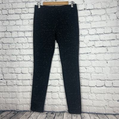 Philosophy Black Heathered Pull On Leggings Elastic Waist Women's Size Medium