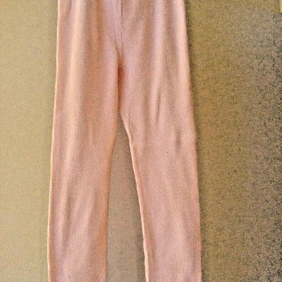 Lindsey Blare Solid pink Leggings, Small