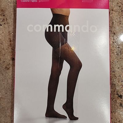 New Women's COMMANDO Medium Nude The Essential Control Tights Size M