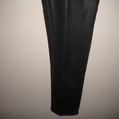 Jane and Bleecker Size XXL BLack Faux Leather Leggings NWT