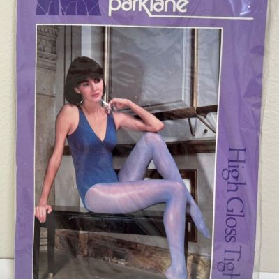 PARKLANE High Gloss Tights - Black - Size C - NEW - Vintage - Free Shipping