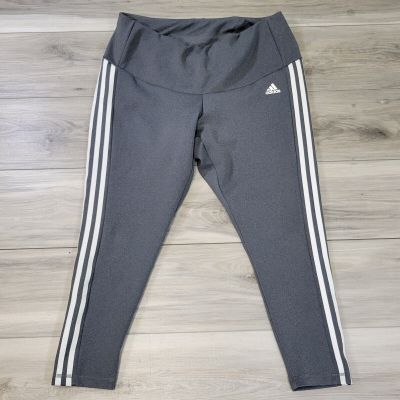 Adidas Leggings Women's 2X Gray Aeroready