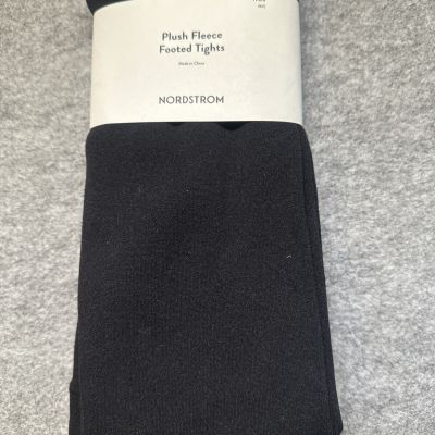 Nordstrom Plush Fleece Footed Tights (M/L)