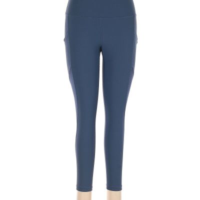 Xersion Women Blue Leggings 7