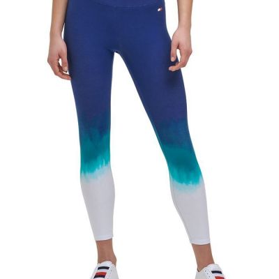 Tommy Hilfiger Women's Ombre 7/8 Length Leggings Blue Size XX-Large