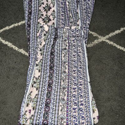 Rue+ Women’s Multi Print BoHo Flare Bottom Leggings Size 1X