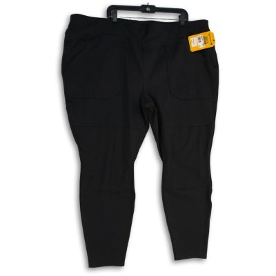 NWT Carhartt Womens Black Force Fitted Utility Ankle Leggings Size 3X 24W-26W