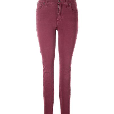 Madewell Women Red Jeggings 28W