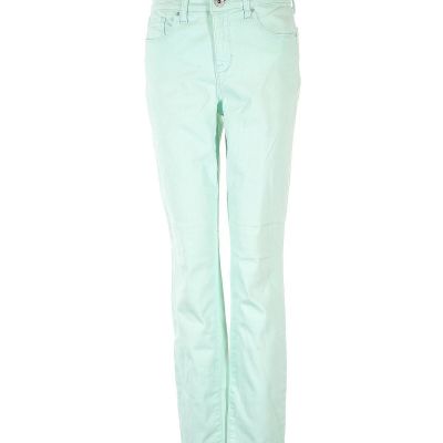 Style&Co Women Green Jeggings 8