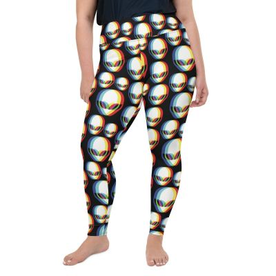 SHE REBEL - Alien Invasion Leggings | Plus Size