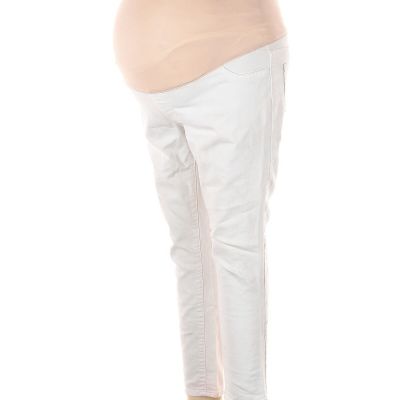 Liz Lange Maternity Women Ivory Jeggings 30 W Maternity