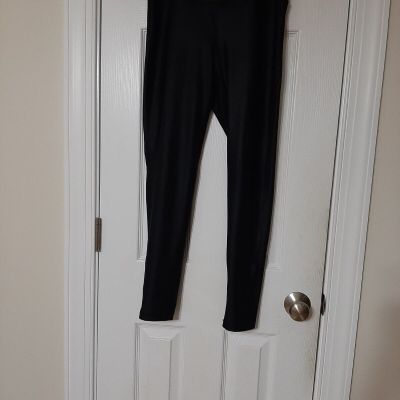 Mono B Women's Size Medium Leggings Black Stretchy  Highwaist Style APH6119