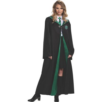 SLYTHERIN ROBE ADULT DLX - Disguise Costumes