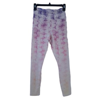 Spiritual Gangster Womens Leggings Small Pink Ombre Snake Print Athletic Pants