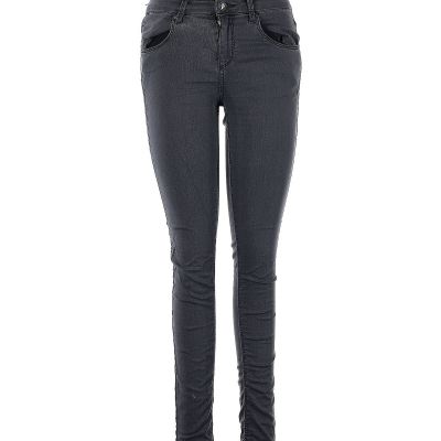 Topshop Women Gray Jeggings 28W