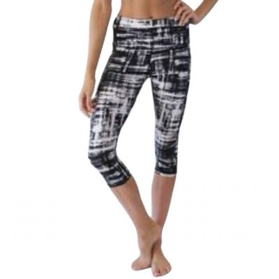 Nike Dri Fit Twisty Print Crop Leggings Womens Small Running Athletic Capri